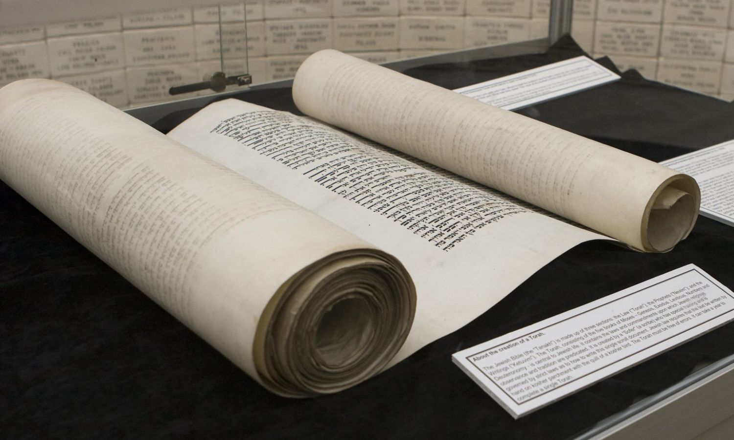 A Torah Scroll Saved on Kristallnacht