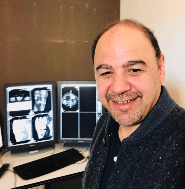Dr Qassim Arkawazy, a Belgian radiologist