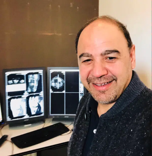 Dr Qassim Arkawazy, a Belgian radiologist