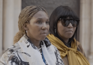 Swati Mandela and Zaziwe Mandela, granddaughters of Nelson Mandela, pictured during their visit to Israel as part of a leadership delegation.
