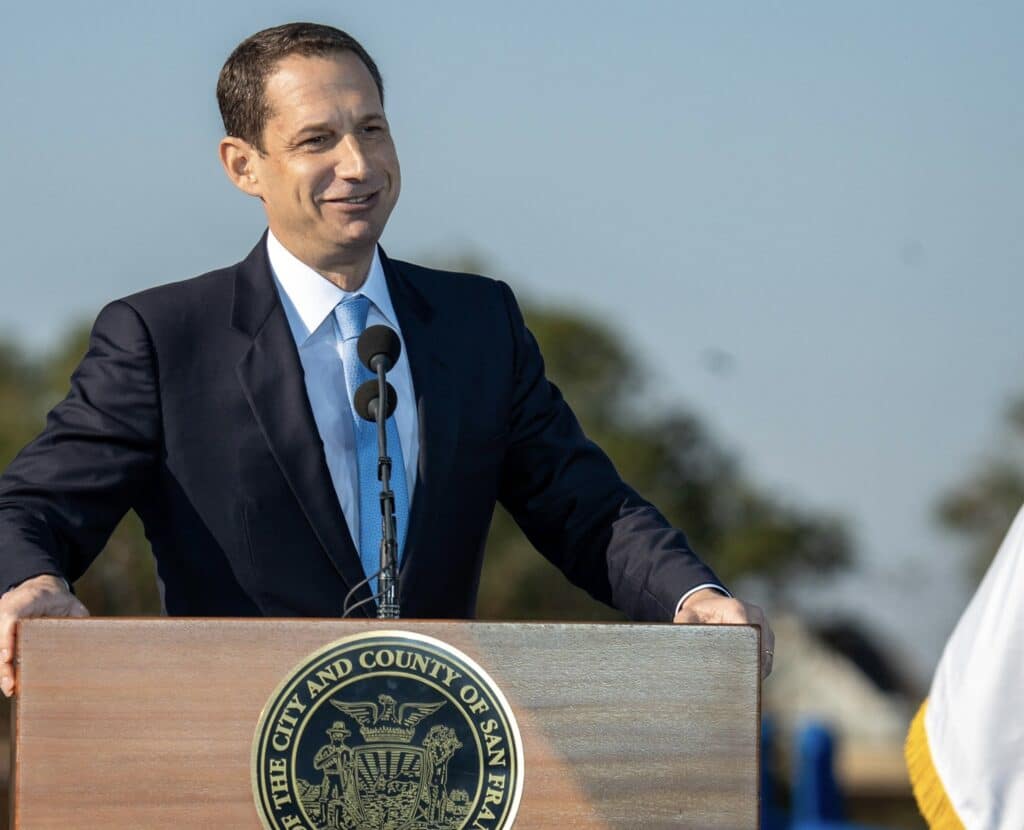 San Francisco Mayor Daniel Lurie