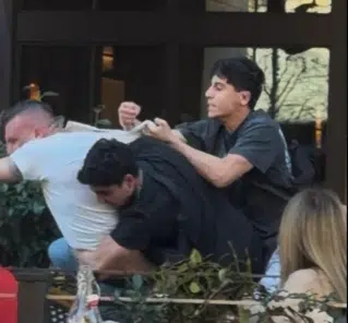 Three men assault two Jewish victims outside a restaurant at Santana Row in San Jose, California, after the victims were heard speaking Hebrew.