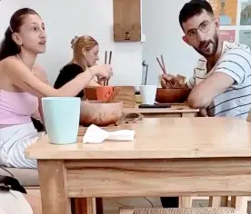 Israeli couple dining at a restaurant in Vietnam as they are confronted and filmed by British tourists during an antisemitic incident