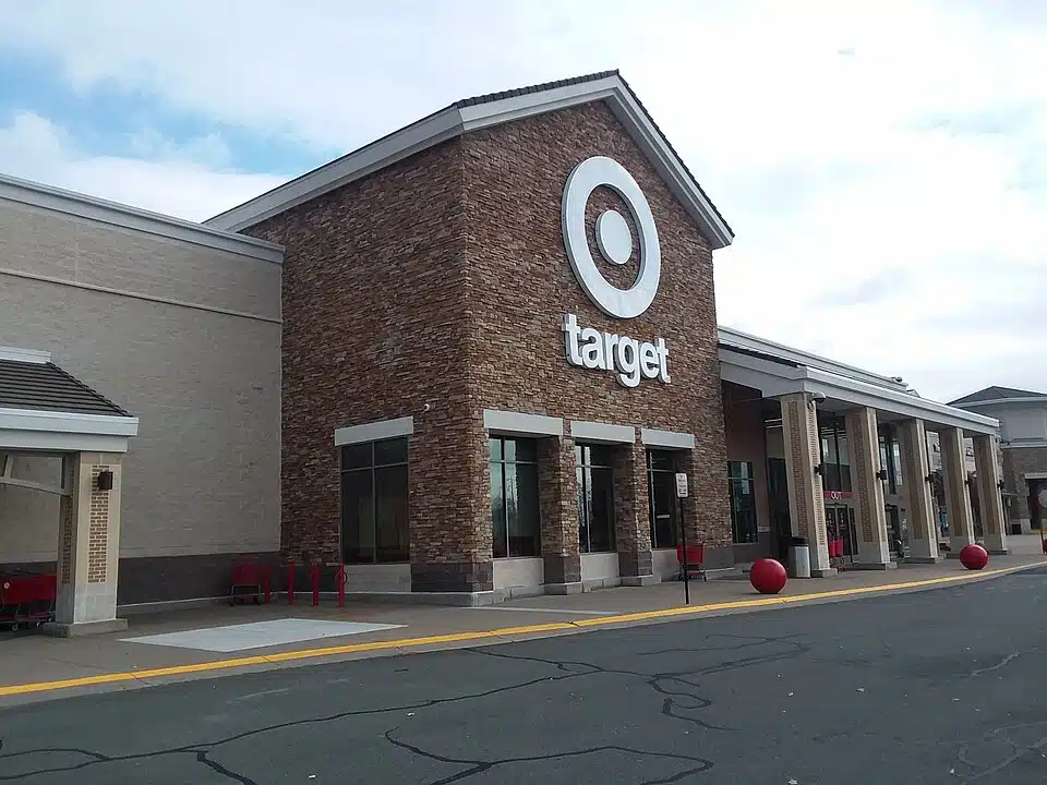 Target store exterior. The antisemitic attack occurred at a Target in North Miami Beach, Florida.