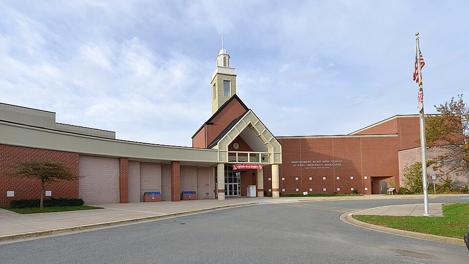 Montgomery Blair High School in Silver Spring